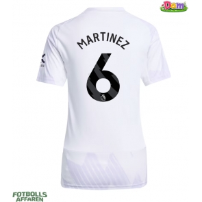 Manchester United Lisandro Martinez #6 Bortatröja Kvinnor 2025-26 Kortärmad